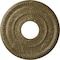 Ekena Millwork Valeriano Medallion (Canopies up to 6 1/4"), 12 1/8"OD x 3 5/8"ID x 3/4"P, Mississippi Mud Crackle CM12VAMMC - alternate 1